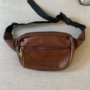Vintage Libaire leather fanny pack